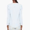 Balmain Denim Pressstud Blouse in Blue (denim) - Lyst