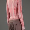 Bottega Veneta Vneck Cardigan in Red (grey) - Lyst