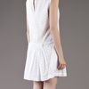 By Malene Birger Myth Dress in White - Lyst