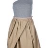 Carven Asymmetrical Dress in Gray (grey) - Lyst