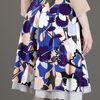 Diane Von Furstenberg Floral Full Skirt in Blue (floral) - Lyst