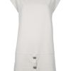 Dolce & Gabbana Tshirt Dress in Beige - Lyst