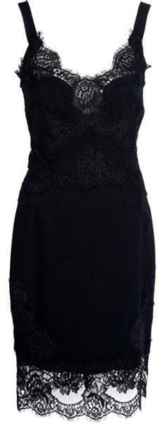 Dolce & Gabbana Lace Dress - Lyst