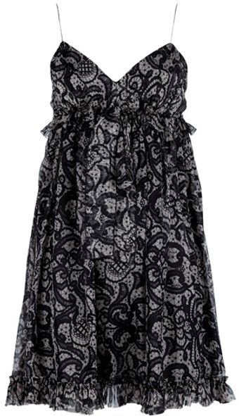  Paisley Printed Dress 