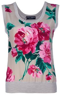 Dolce & Gabbana Sleeveless Top - Lyst