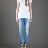 Dolce & Gabbana Bow Tshirt in White - Lyst