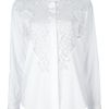 Dolce & Gabbana Lace Detail Blouse in White - Lyst