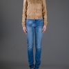 Dsquared2 Biker Jacket in Beige (nude) - Lyst