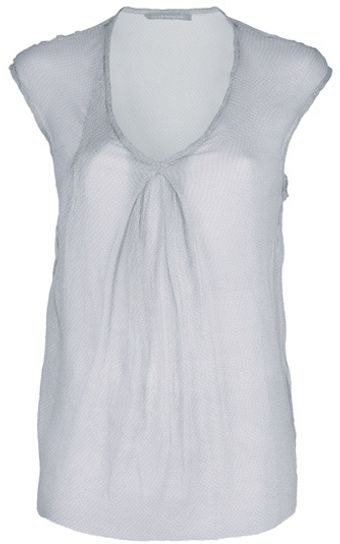 Elsa Esturgie Sheer Blouse - Lyst