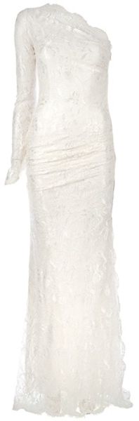 Emilio Pucci One Shouldered Dress - Lyst