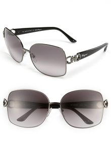 Ferragamo Square Sunglasses - Lyst