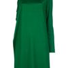 Gucci Asymmetric Dress in Green - Lyst