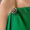 Gucci Asymmetric Dress in Green - Lyst