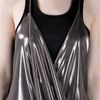 Haider Ackermann Draped Top in Silver - Lyst