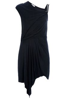 Helmut Lang Asymmetric Dress - Lyst