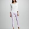 J Brand Luxe Twill Slim Pants  in Purple (lilac) - Lyst