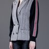 Jean Paul Gaultier Print Jacket in Gray (grey) - Lyst