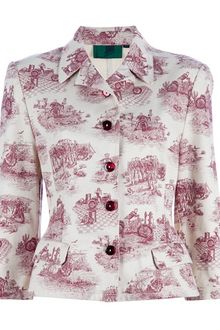 Jean Paul Gaultier Print Jacket - Lyst