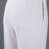 Lanvin Wide Leg Trouser in Beige - Lyst