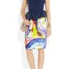 Marc By Marc Jacobs Luca Jersey Peplum Top in Blue - Lyst