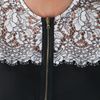 Markus Lupfer Lace Tara Dress in Black - Lyst