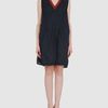Marni Short Dresses in Black (coral) - Lyst