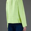 Marni Collarless Jacket in Green - Lyst