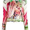Mary Katrantzou Floral Biker Jacket in Multicolor (floral) - Lyst