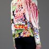 Mary Katrantzou Floral Biker Jacket in Multicolor (floral) - Lyst