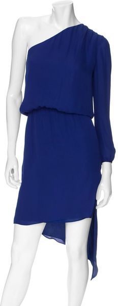  Exclusive One Sleeve Silk Georgette Dress 