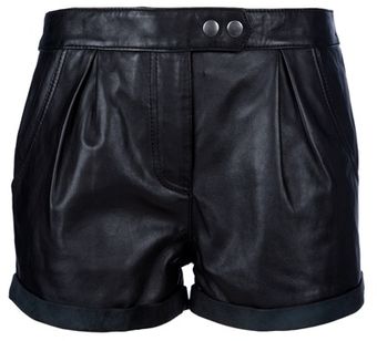 Muubaa Leather Shorts - Lyst