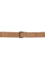 Rag & Bone Double Prong Belt Camel