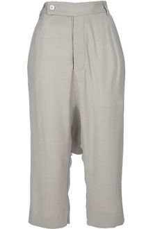 Rick Owens Wide Cropped Trouser - Lyst
