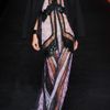 Roberto Cavalli Printed Silkchiffon and Lace Gown in Purple (violet) - Lyst