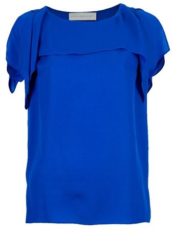 Stella McCartney Slit Sleeve Top - Lyst