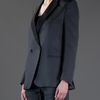 Stella Mccartney Blazer in Gray (green) - Lyst
