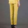 Stella Mccartney High Waist Trouser in Yellow - Lyst