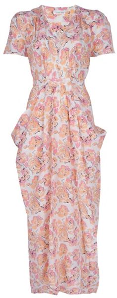 Stine Goya Silk Dress - Lyst