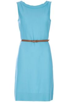Tara Jarmon Belted Dress - Lyst