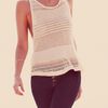 Textile Elizabeth And James Catalina Top in Beige (chalk) - Lyst