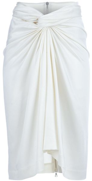  Knot Front Skirt 