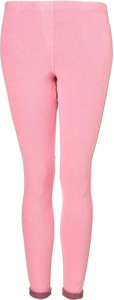  Fluro Denim Leggings 