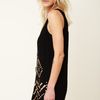 Twelfth Street By Cynthia Vincent Leather Pallet Dress in Black - Lyst