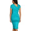 Versace Cocktail Dress in Blue (t) - Lyst