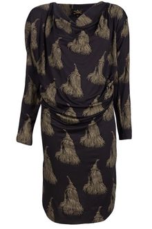 Vivienne Westwood Anglomania Draped Dress - Lyst