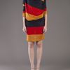 Vivienne Westwood Anglomania Draped Colorblock Dress in Red - Lyst
