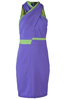 Yigal Azrouel Viscrepe Dress - Lyst