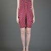 Yves Saint Laurent Striped Dress in Red - Lyst