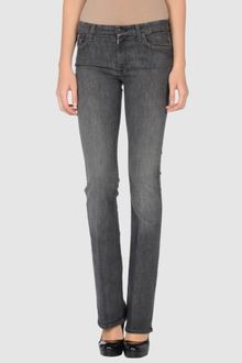7 For All Mankind Denim Trousers - Lyst