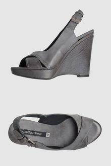 Alberto Fermani Wedge Sandals - Lyst